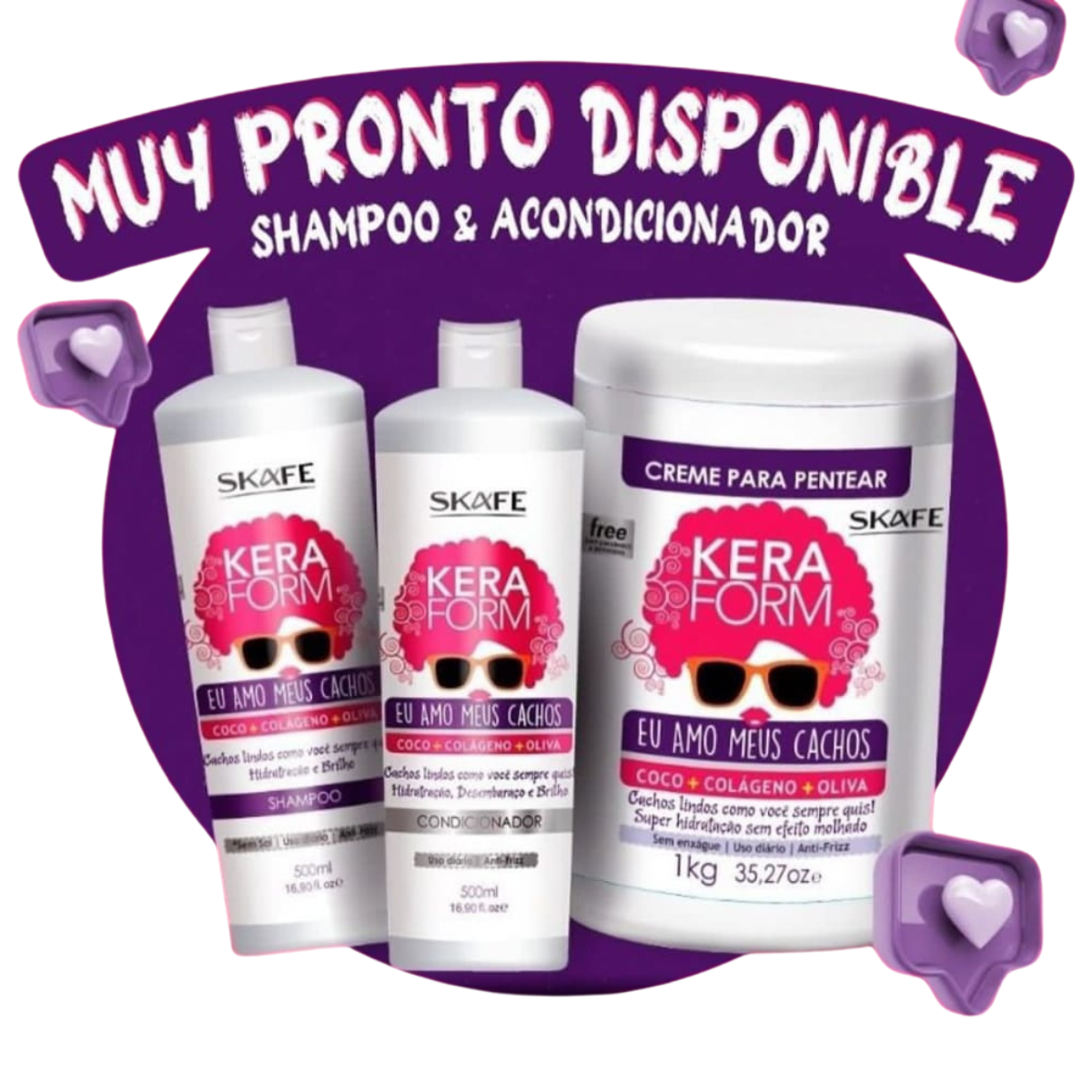 keraform acondicionador amo mis rizos 500m comprar en onlineshoppingcenterg Colombia centro de compras en linea osc 1